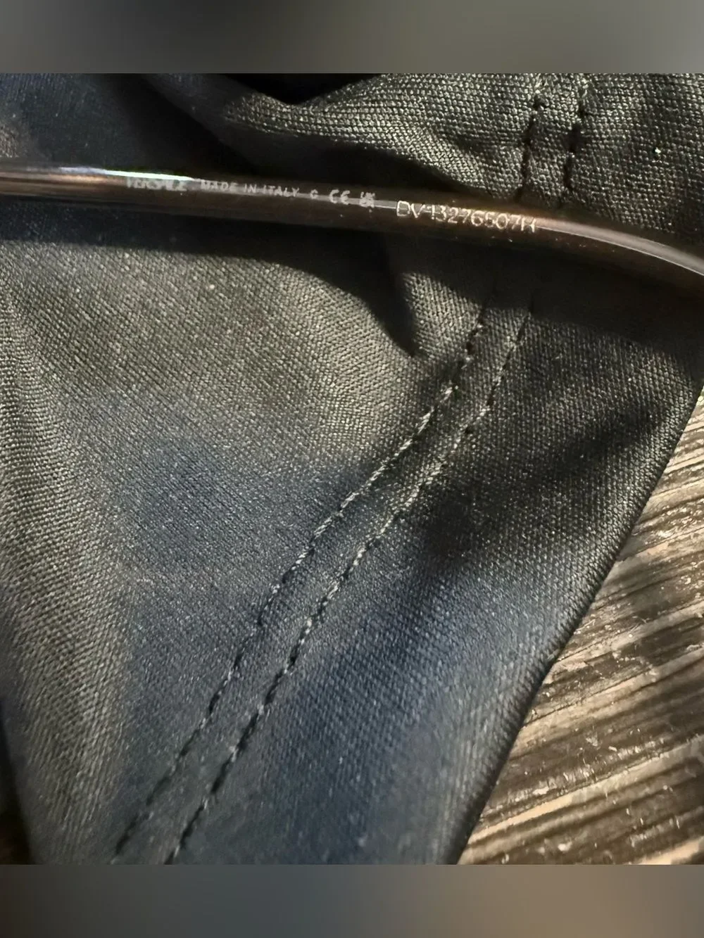 Versace Gold Frame Sunglasses with Brown Gradient Lenses
